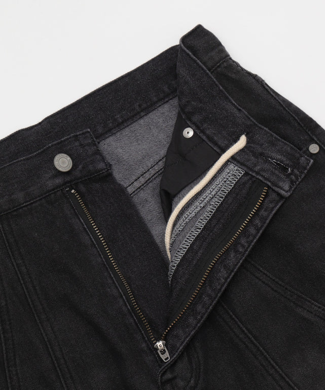 MA55IVE　スウィッチングデニムパンツ