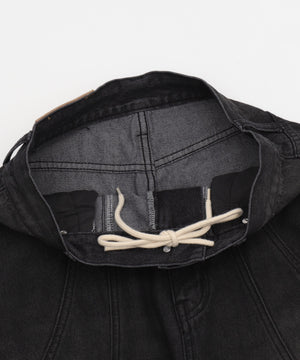 MA55IVE　スウィッチングデニムパンツ