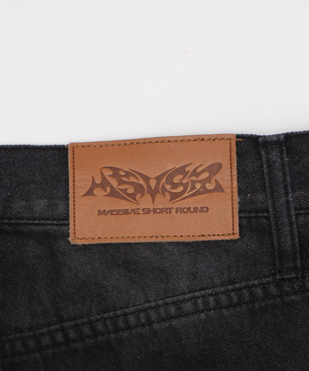 MA55IVE　スウィッチングデニムパンツ