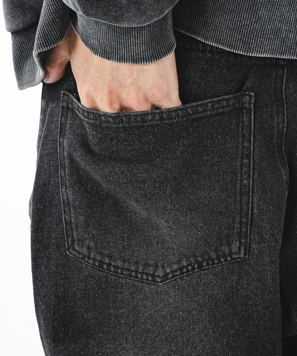 フリンジデニムパンツ