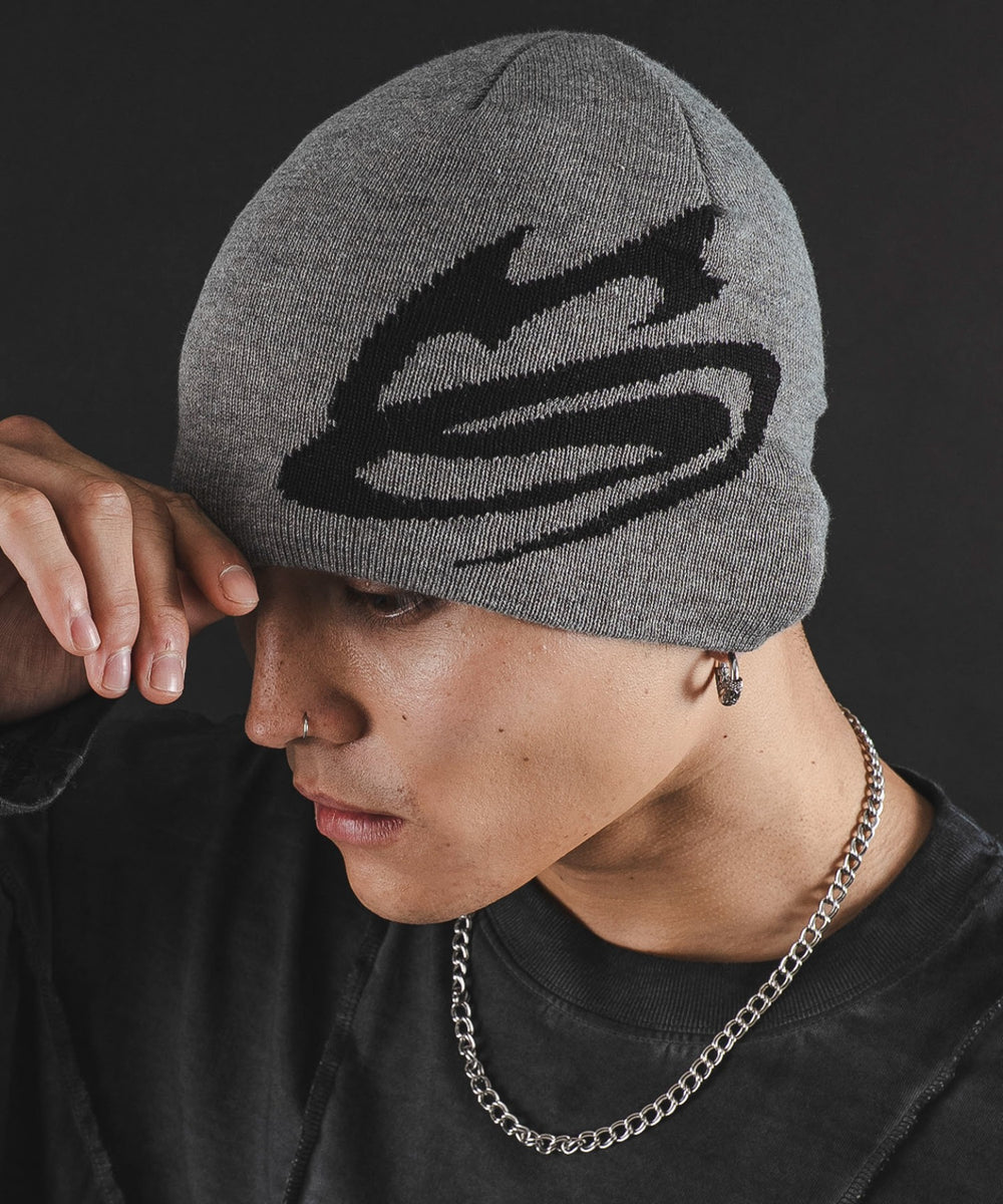 MA55IVE WEGO ウォレットチェーン ロゴシングルニットワッチ ニット帽 MA55IVE ロゴシングルニットワッチ – WEGO ONLINE STORE