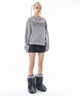 グレー　モデル：172cm L着用