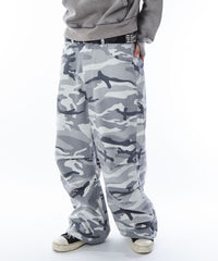 パラシュートカモフラパンツ