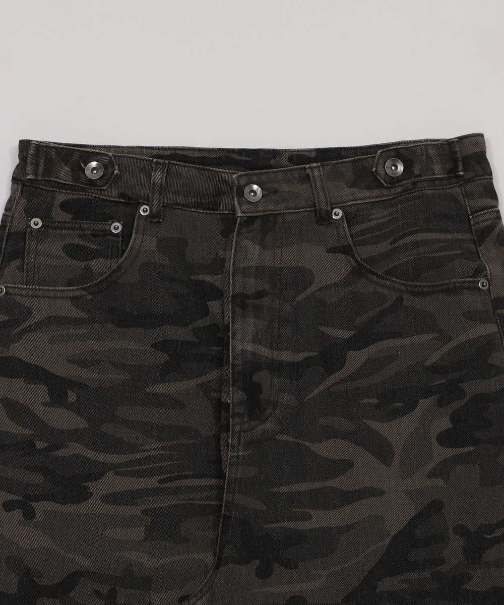 パラシュートカモフラパンツ