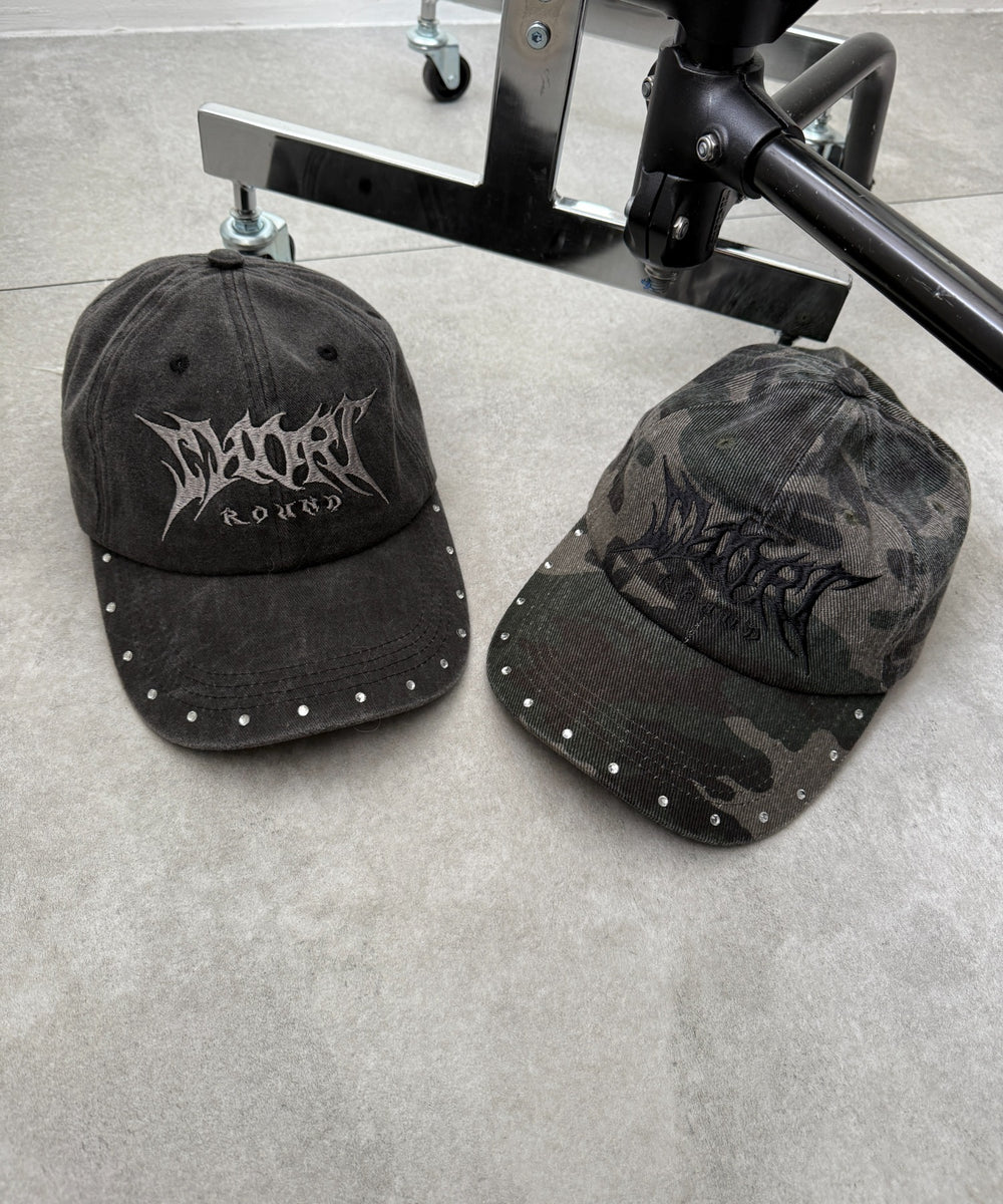 ラインストーンキャップ