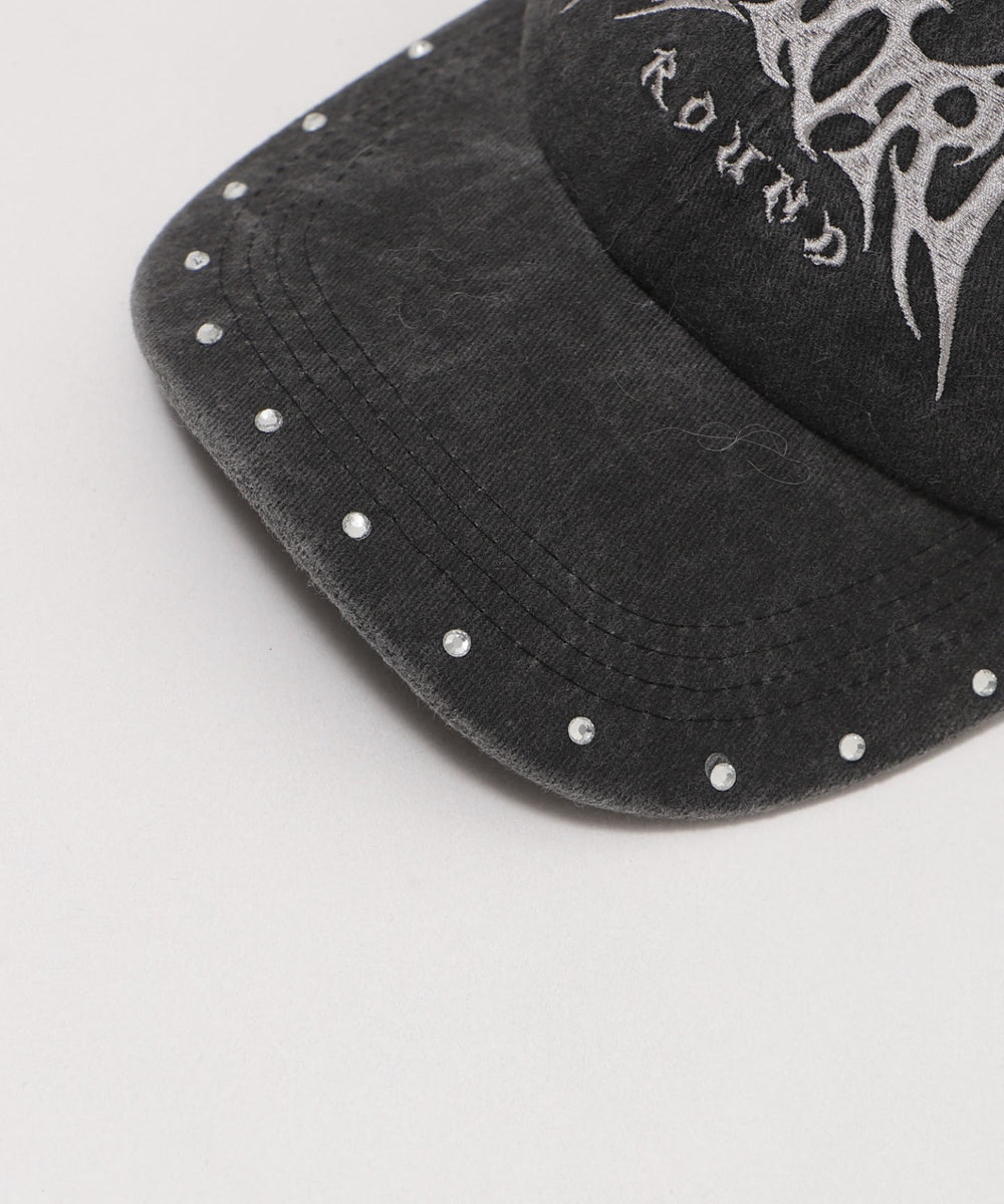 ラインストーンキャップ