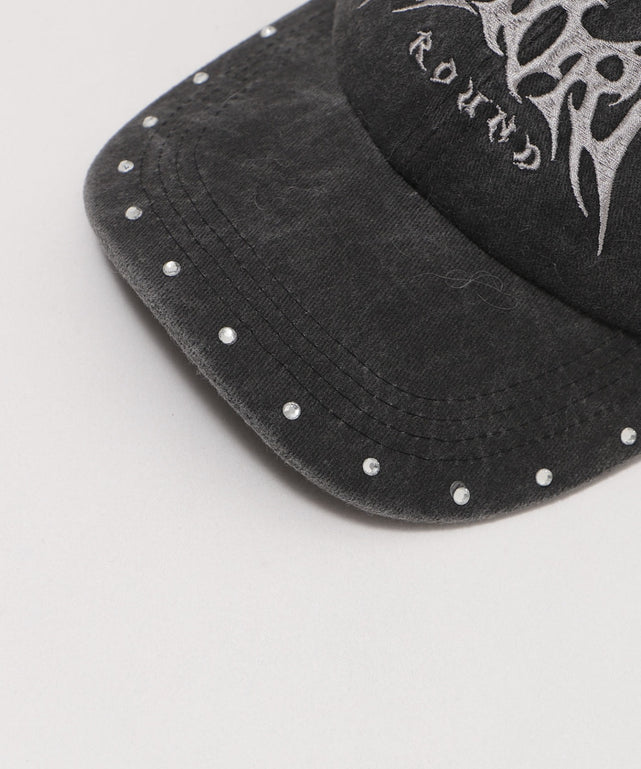 ラインストーンキャップ