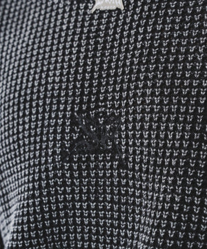 コンパクトフィットワッフルニットプルオーバー