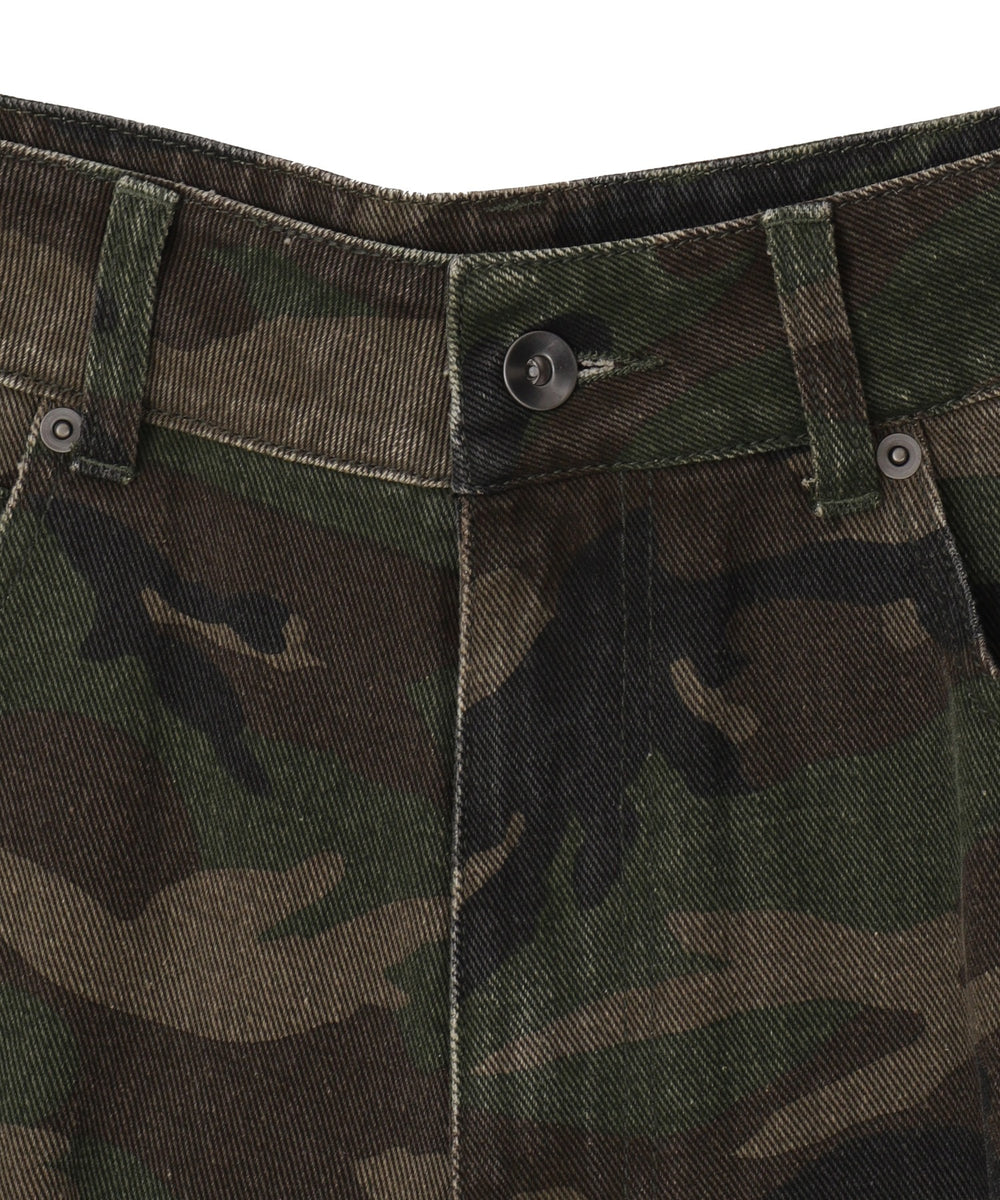 スーパーバギーカモフラカーゴショーツ