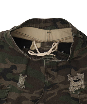 スーパーバギーカモフラカーゴショーツ