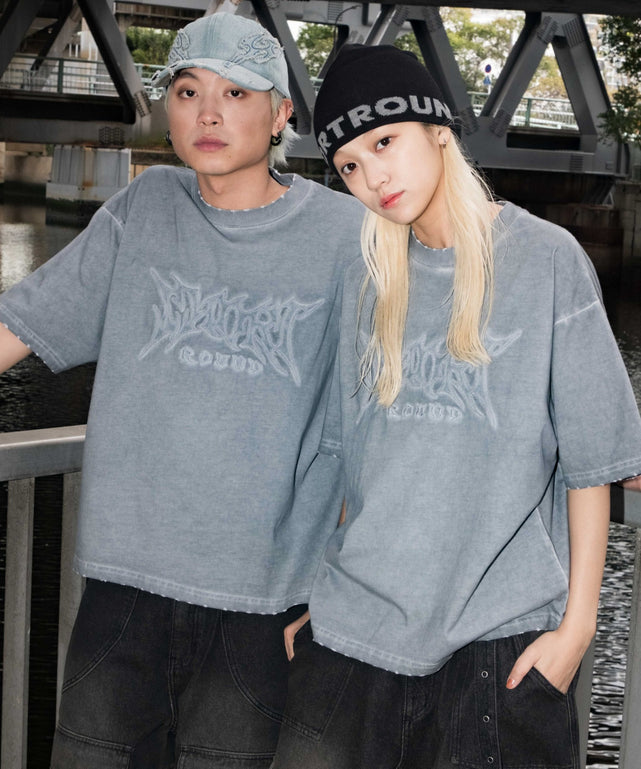 コールドダイダメージアップリケT（SS）/グレー