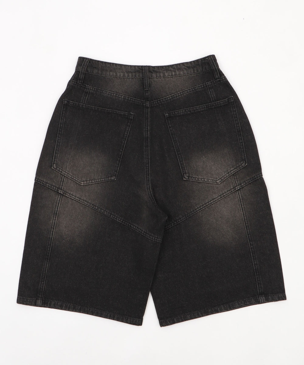 スウィッチングデニムカーゴショーツ