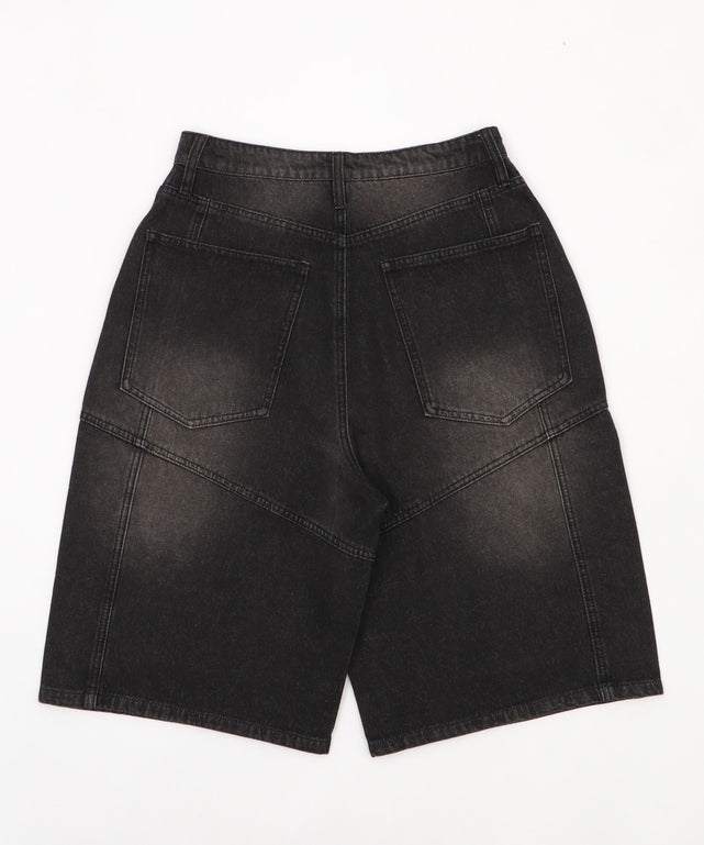 スウィッチングデニムカーゴショーツ