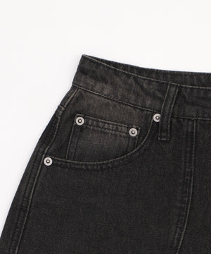 スウィッチングデニムカーゴショーツ