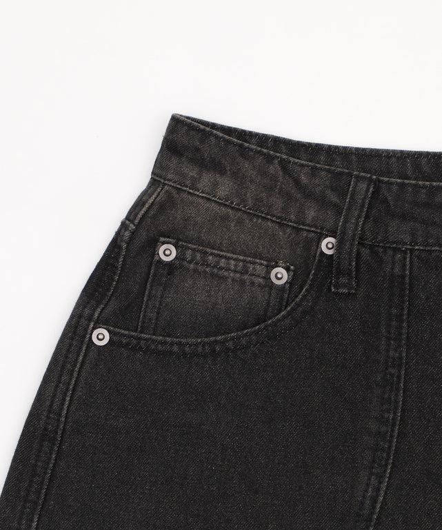 スウィッチングデニムカーゴショーツ