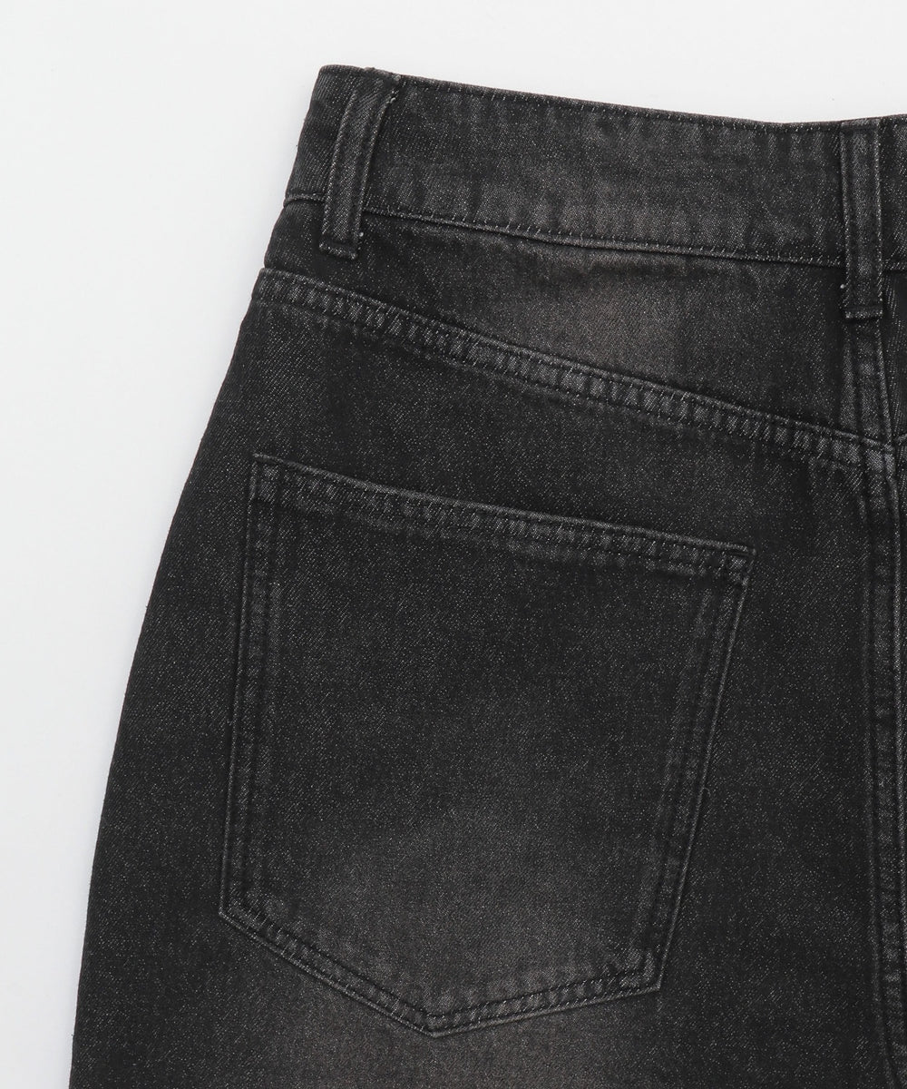 スーパーバギーフリンジデニムショーツ