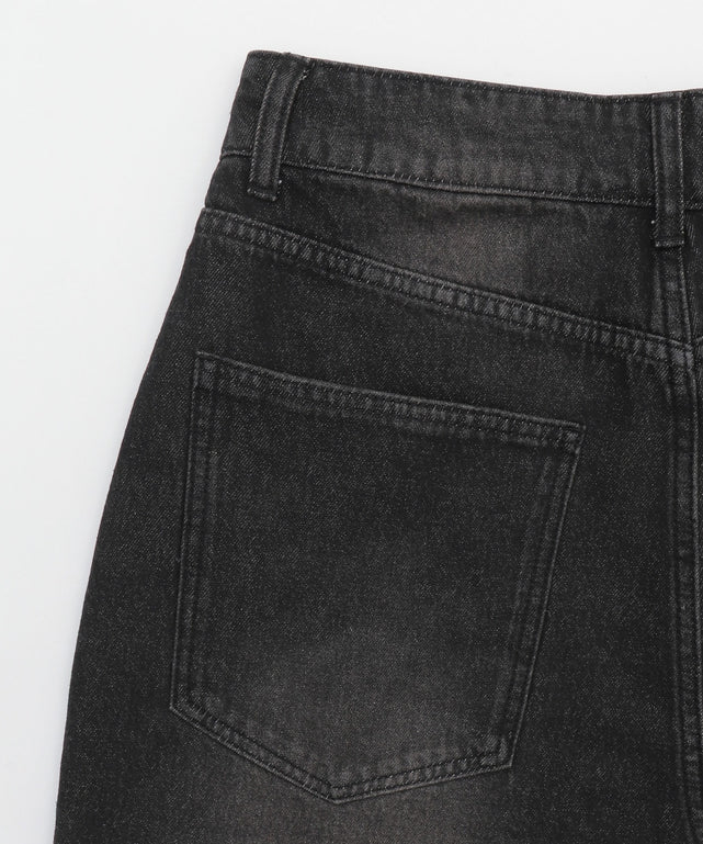 スーパーバギーフリンジデニムショーツ