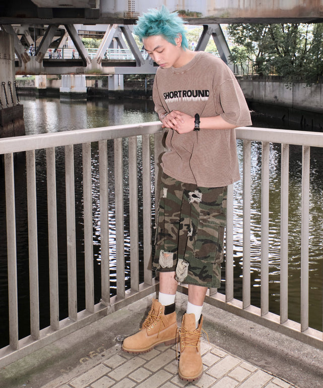 ブラウン モデル：178cm L着用