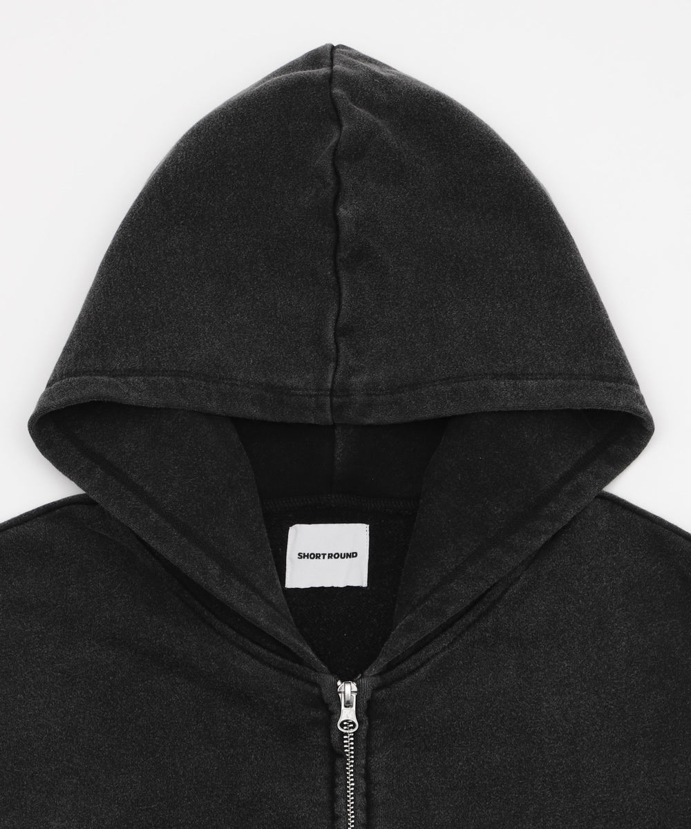 ショートノースリーブZIPパーカー