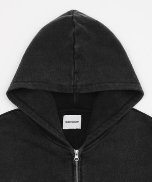 ショートノースリーブZIPパーカー