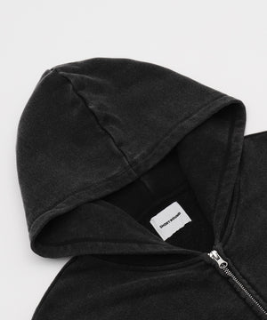 ショートノースリーブZIPパーカー