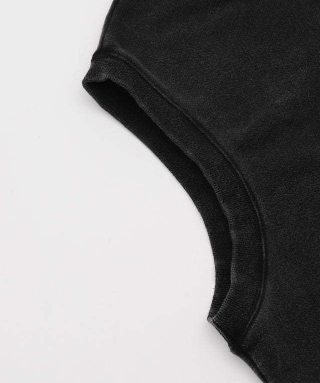 ショートノースリーブZIPパーカー