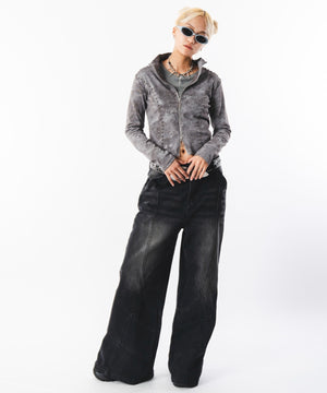 デニムブラックソノタ モデル：172cm L着用