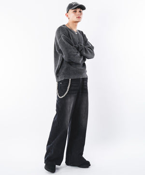 デニムブラックソノタ モデル：180cm L着用