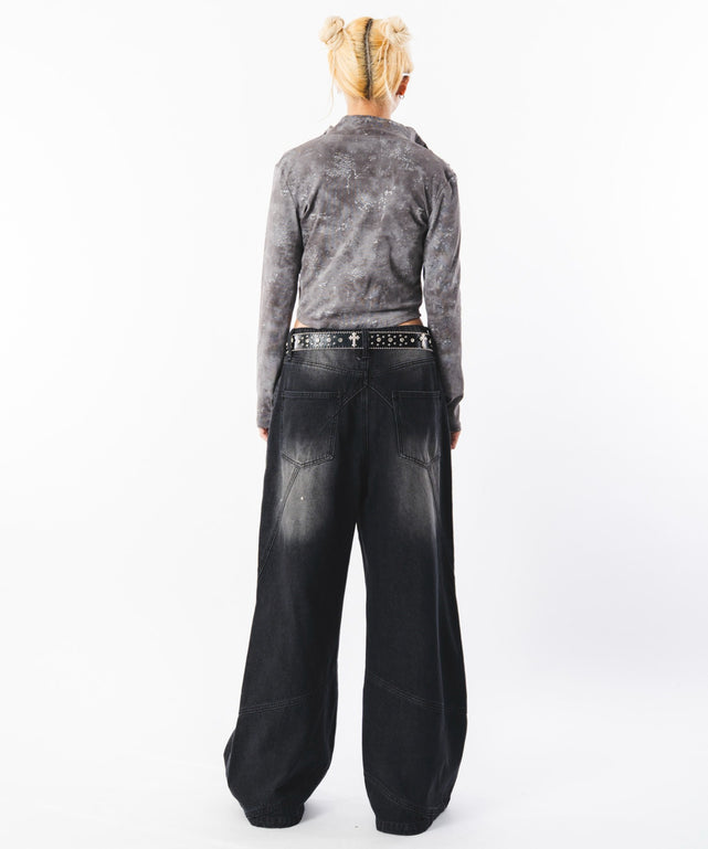 デニムブラックソノタ モデル：172cm L着用