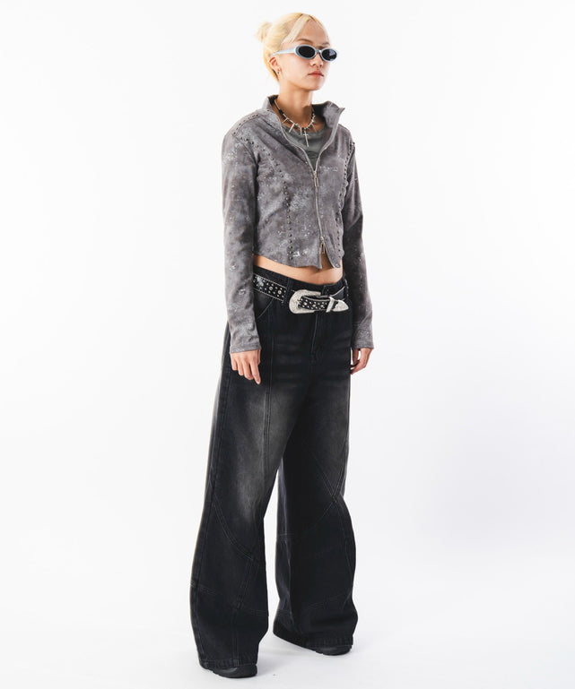 デニムブラックソノタ モデル：172cm L着用