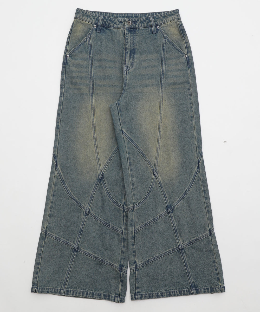 デニム中濃加工