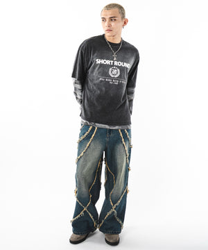 スミクロ モデル：180cm L着用