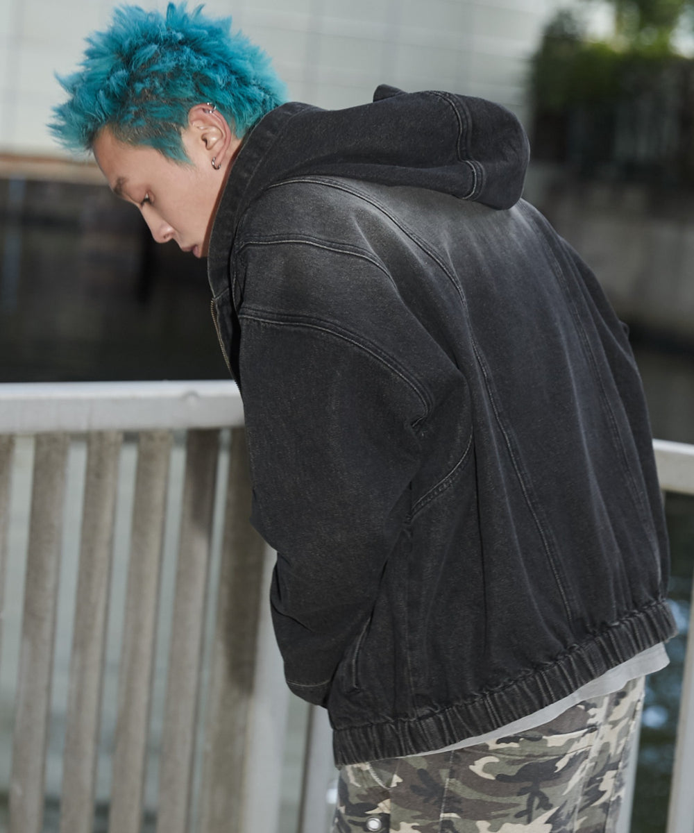 デニムブラックソノタ モデル：178cm F着用