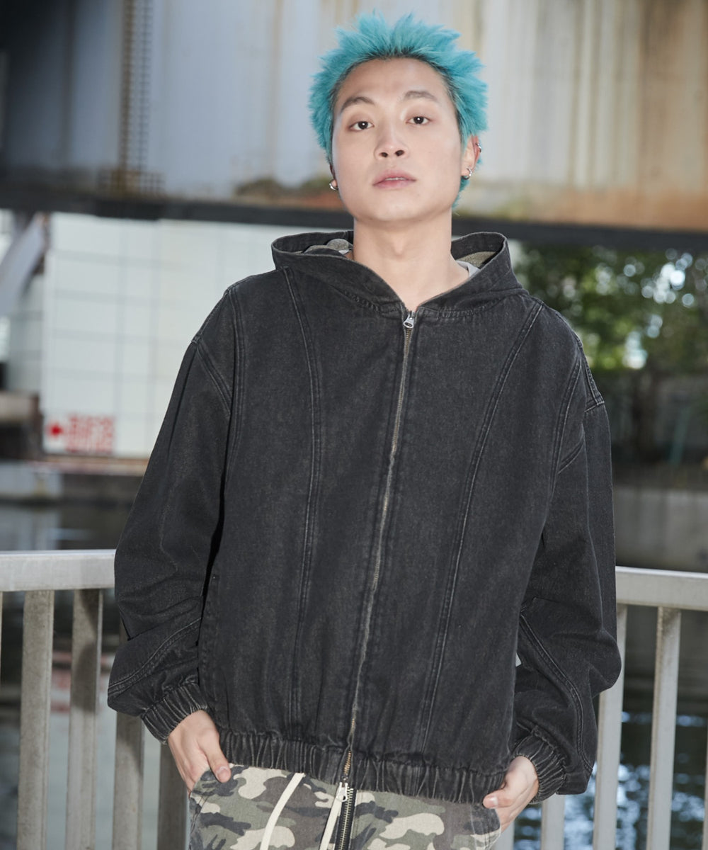 デニムブラックソノタ モデル：178cm F着用