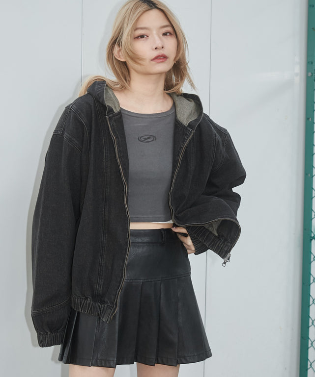 デニムブラックソノタ モデル：169cm F着用