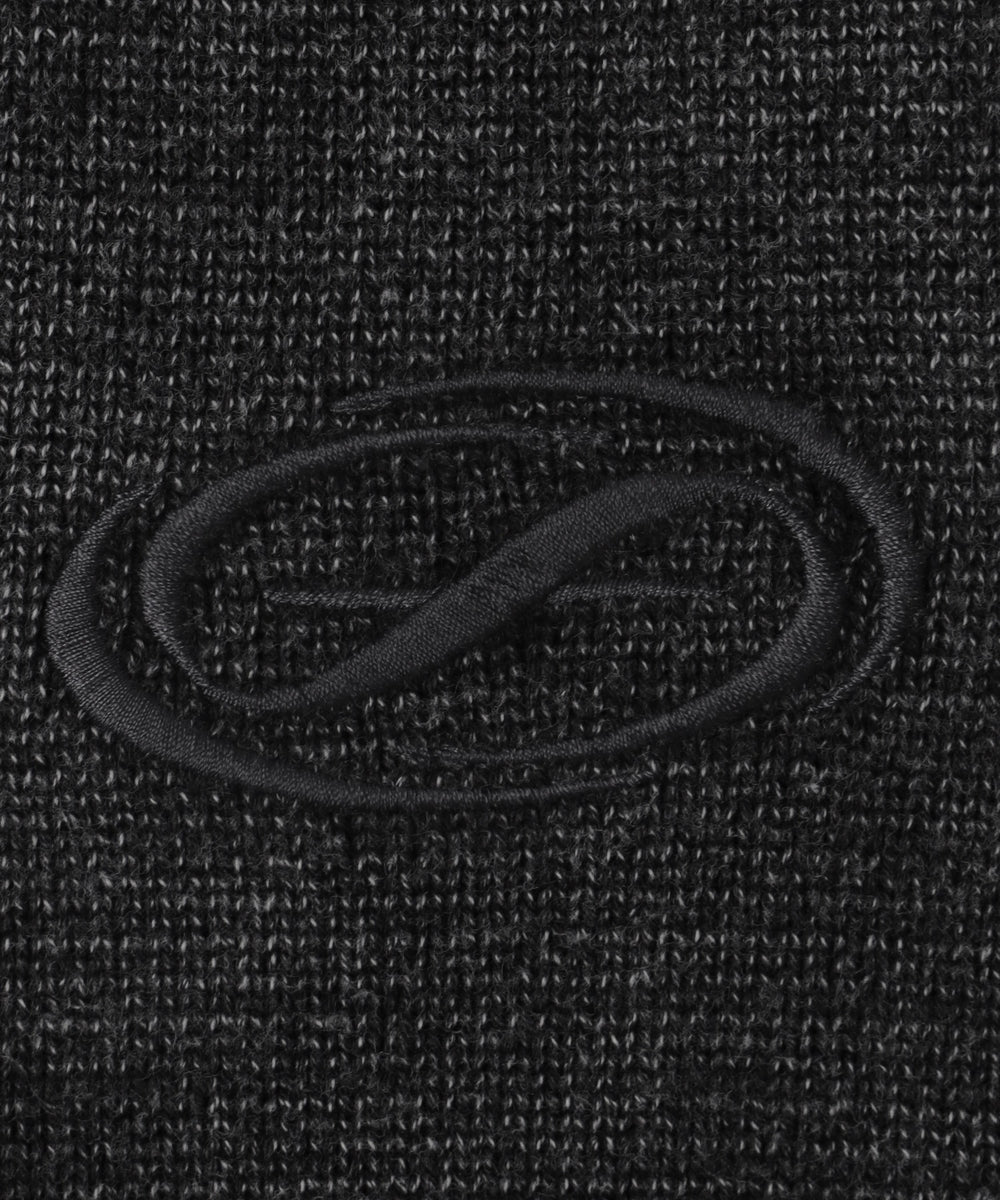 ピグメントロゴニットプルオーバー