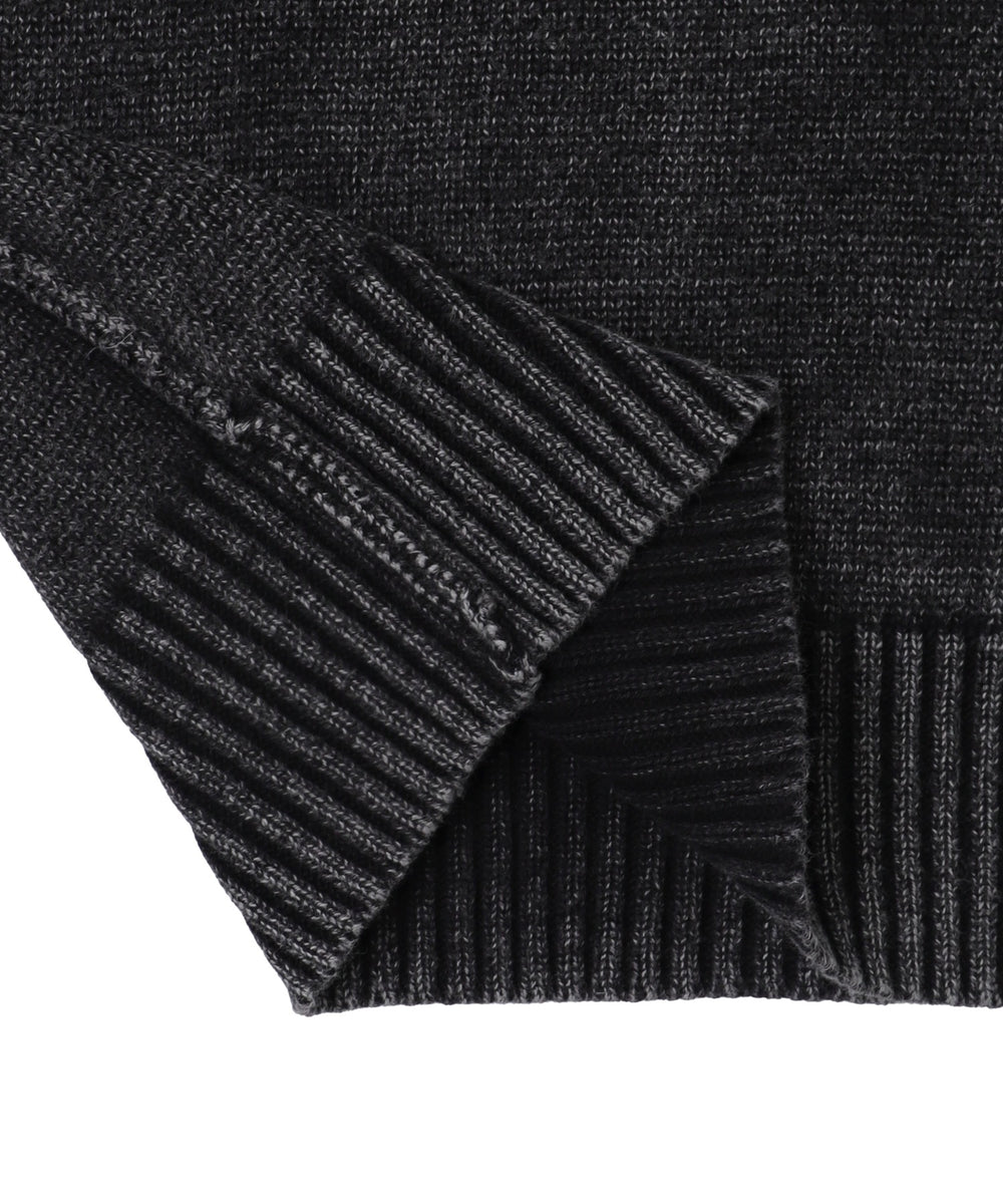 ピグメントロゴニットプルオーバー