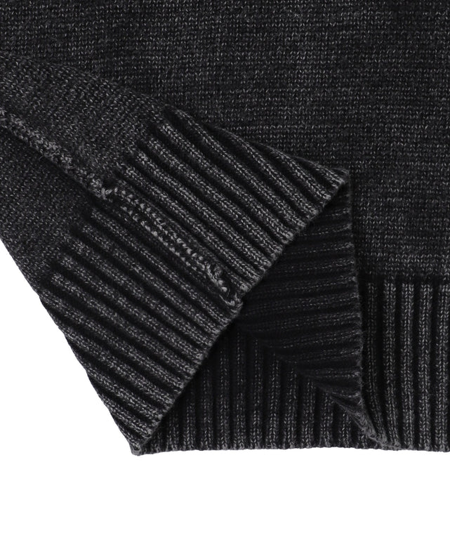 ピグメントロゴニットプルオーバー