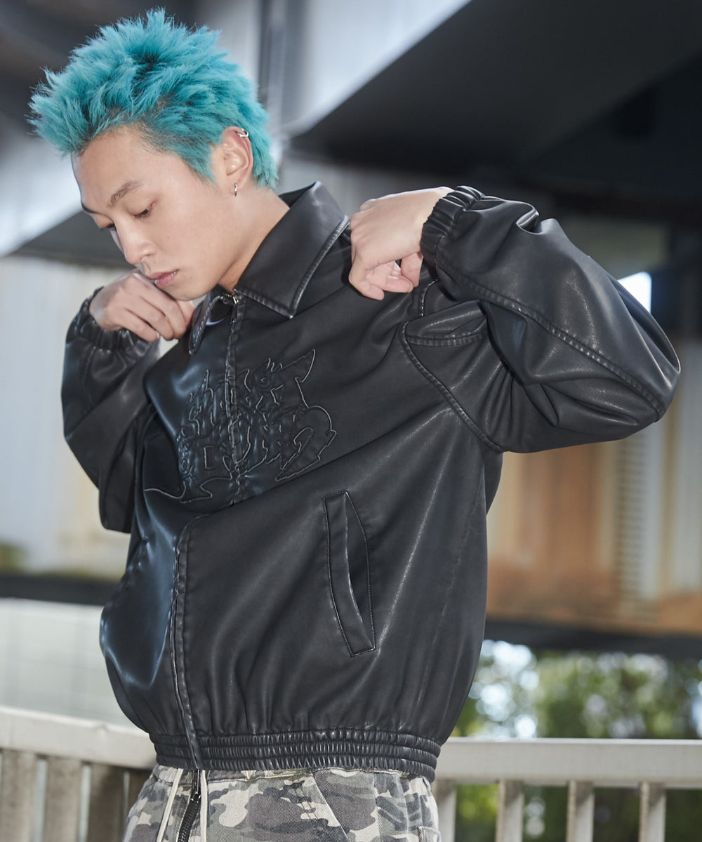 ブラック モデル：178cm L着用