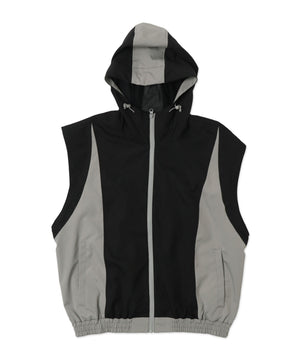 カラーブロック2WAYショートブルゾン