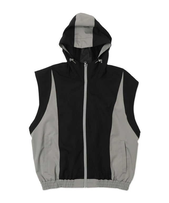 カラーブロック2WAYショートブルゾン