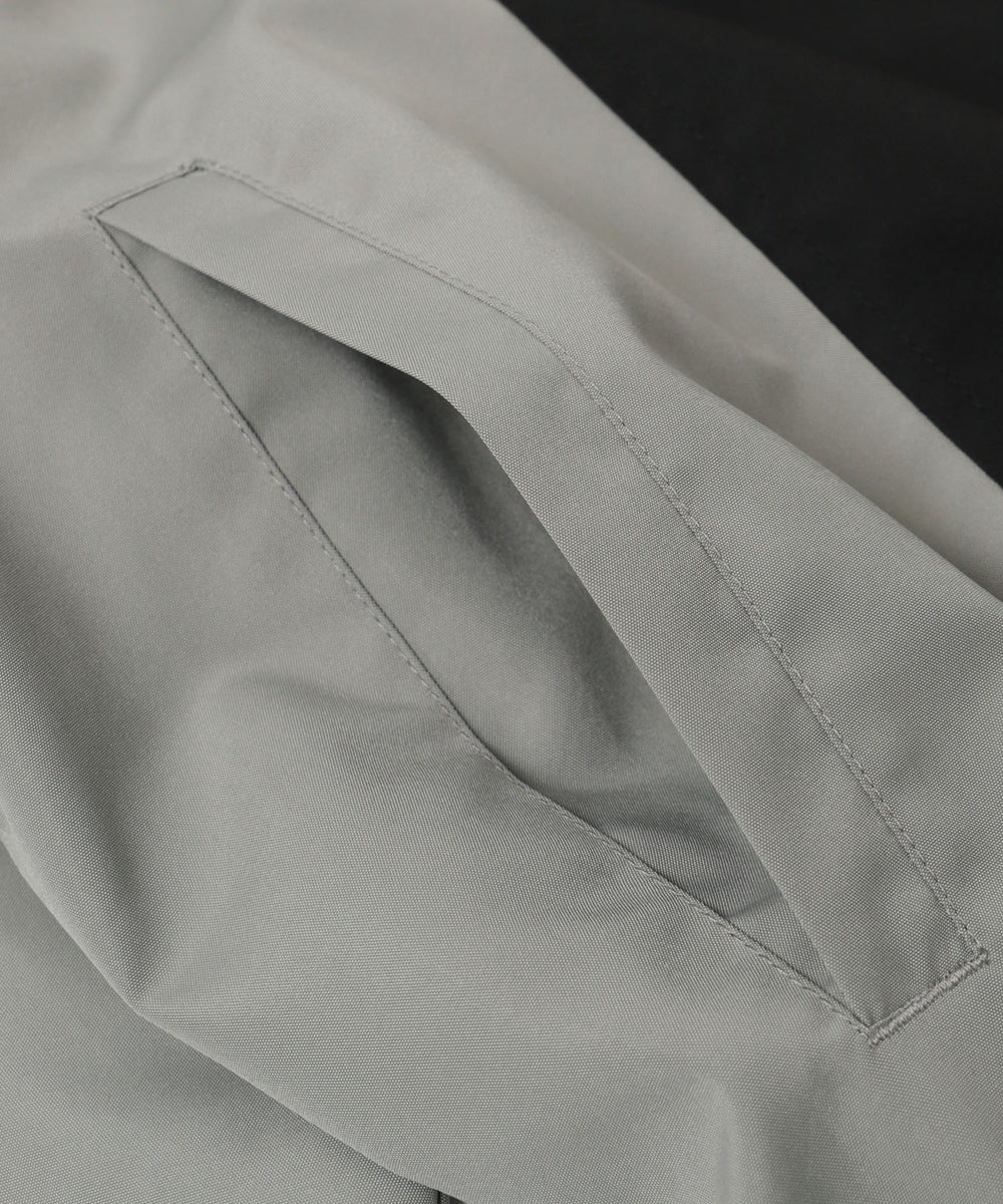 カラーブロック2WAYショートブルゾン