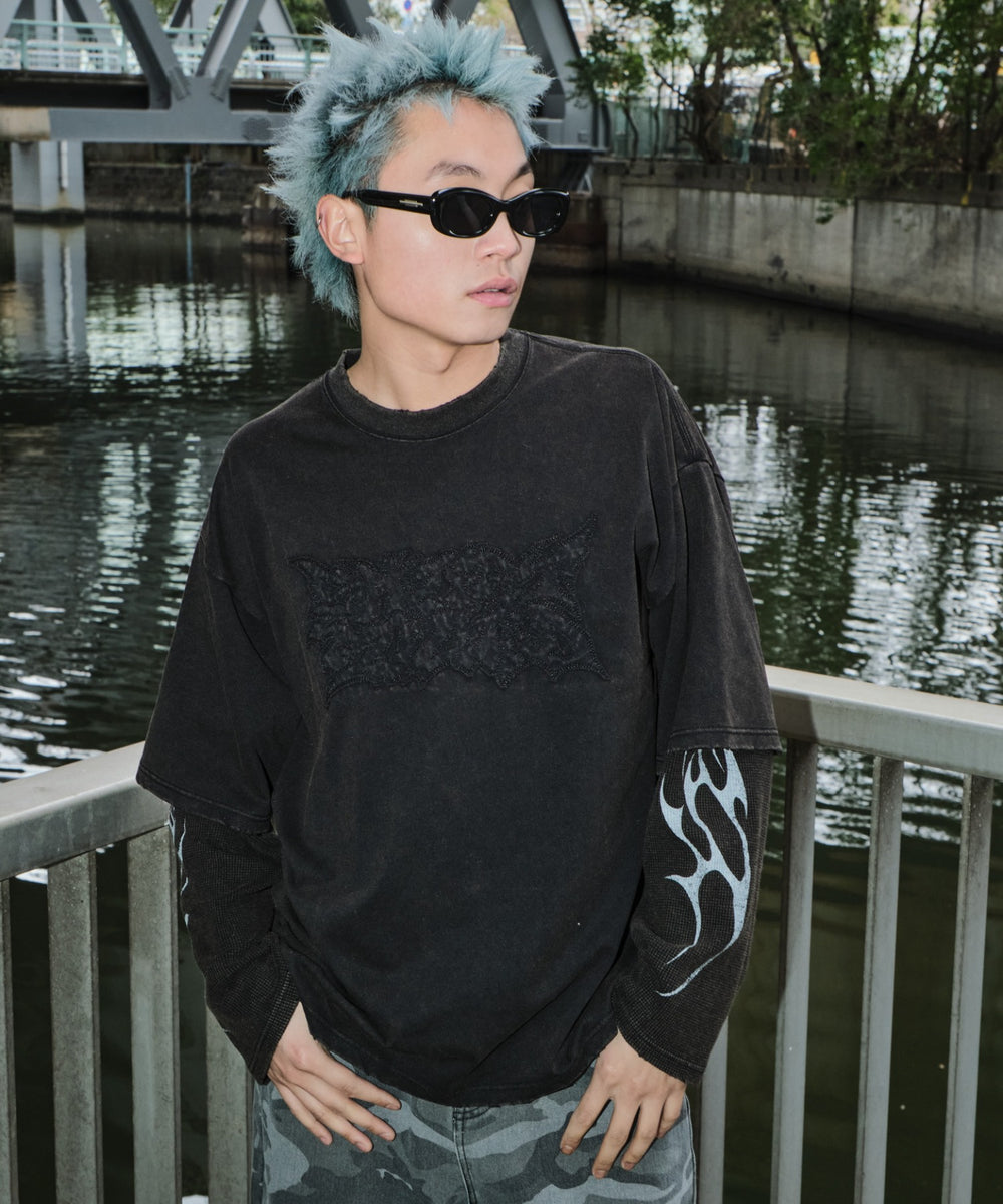 ブラック モデル：178cm L着用