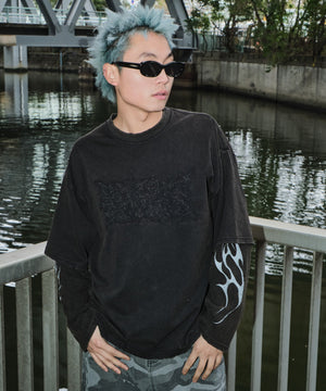 ブラック モデル：178cm L着用