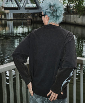 ブラック モデル：178cm L着用