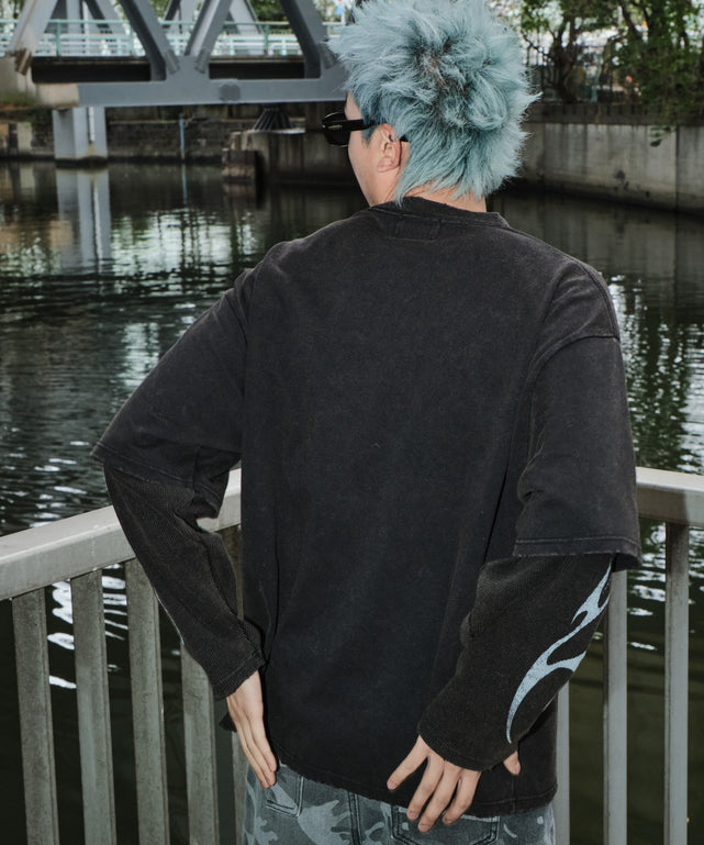 ブラック モデル：178cm L着用