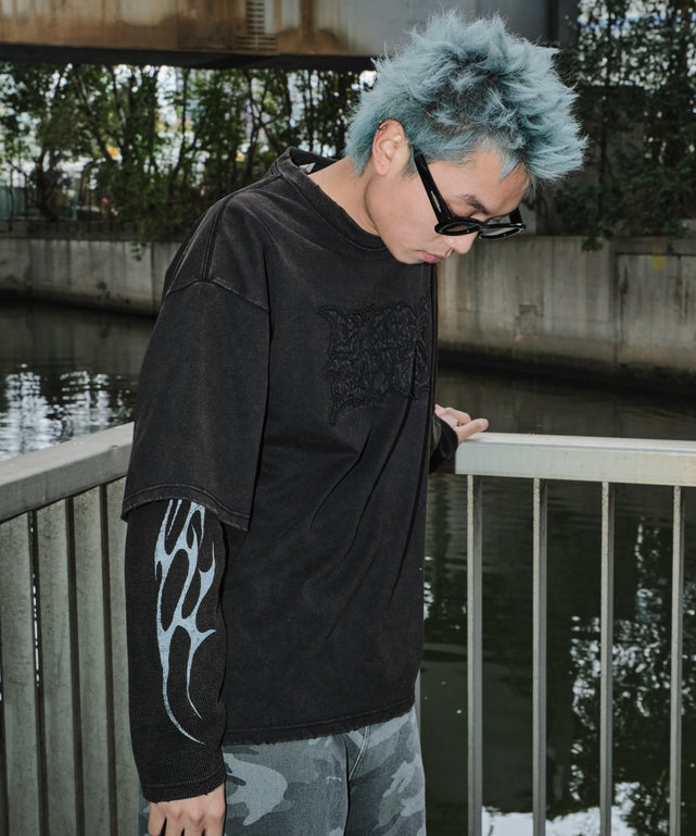 ブラック モデル：178cm L着用