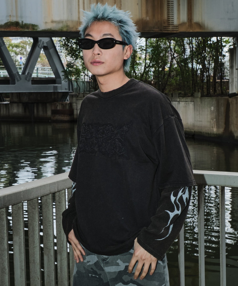 ブラック モデル：178cm L着用