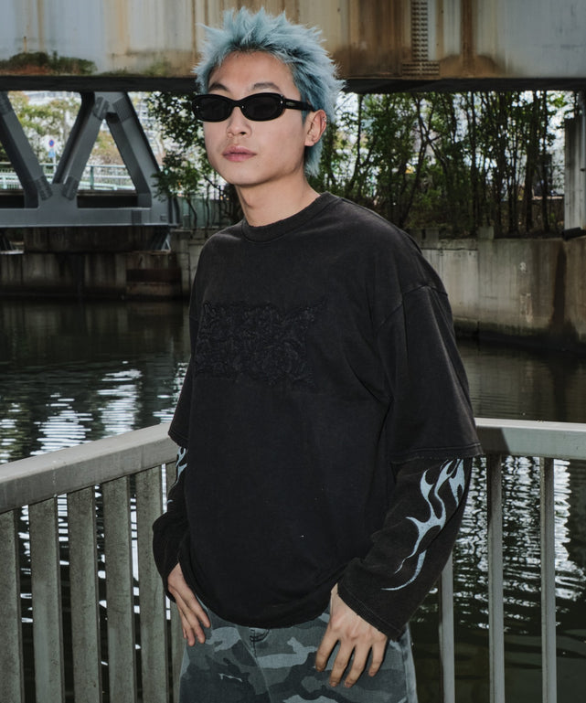 ブラック モデル：178cm L着用