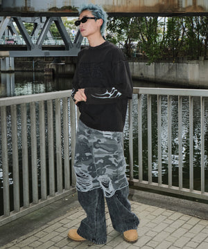 ブラック モデル：178cm L着用